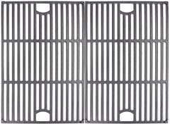 Hongso front view of two replacement grates showing fit and restoration benefit