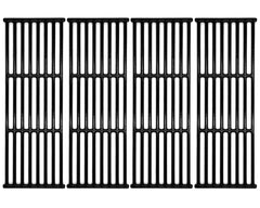 Hongso front view of four porcelain cast iron grates showing fit and complete set benefit