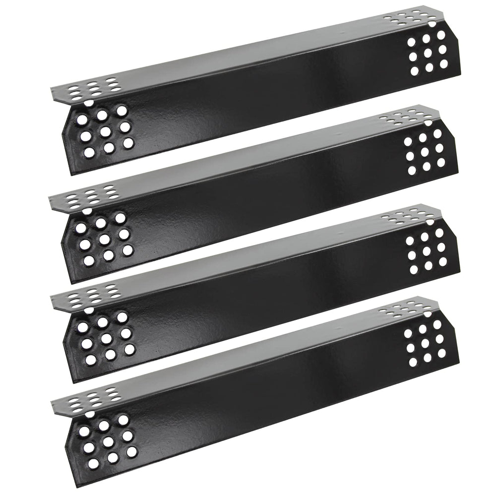 Hongso front view of four heat plates showing replacement set for Nexgrill, protects burners