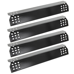Hongso front view of four heat plates showing replacement set for Nexgrill, protects burners