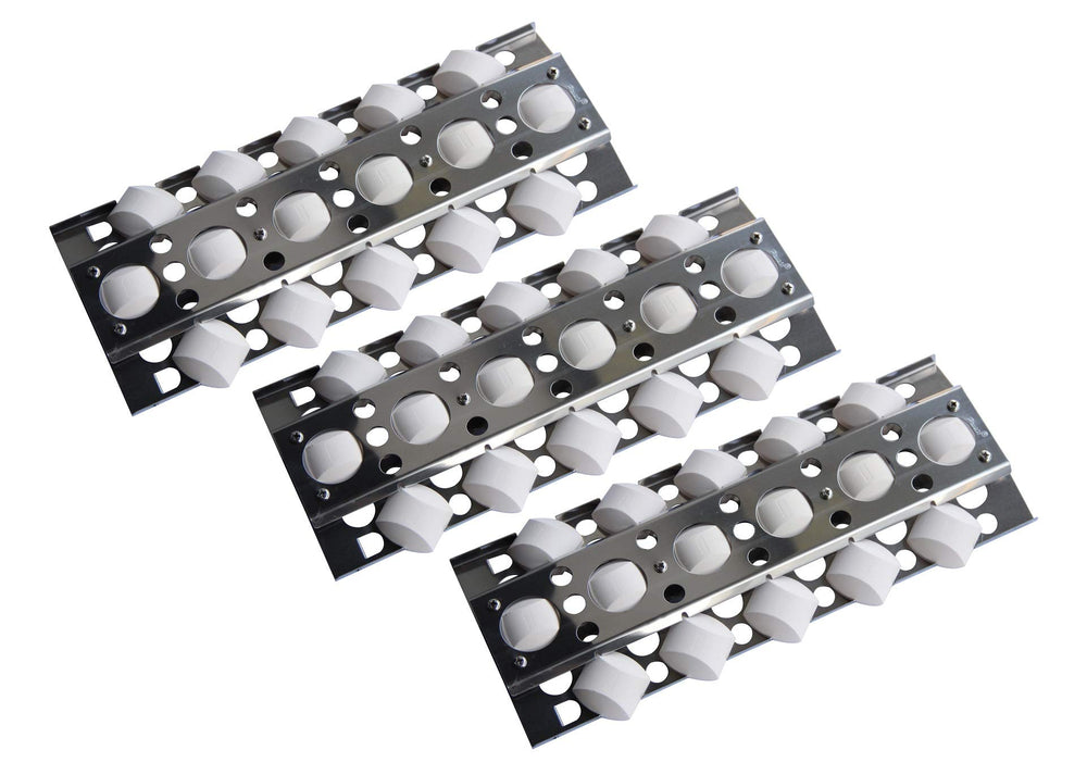 Hongso front view briquette tray showing fit and durable support