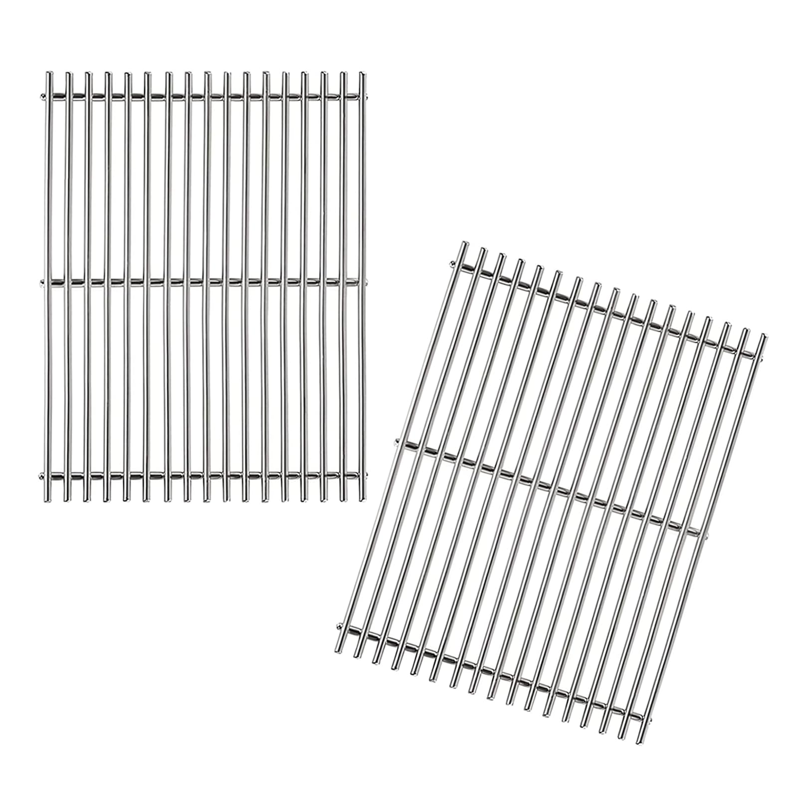 Hongso front view of replacement grates showing fit and coverage