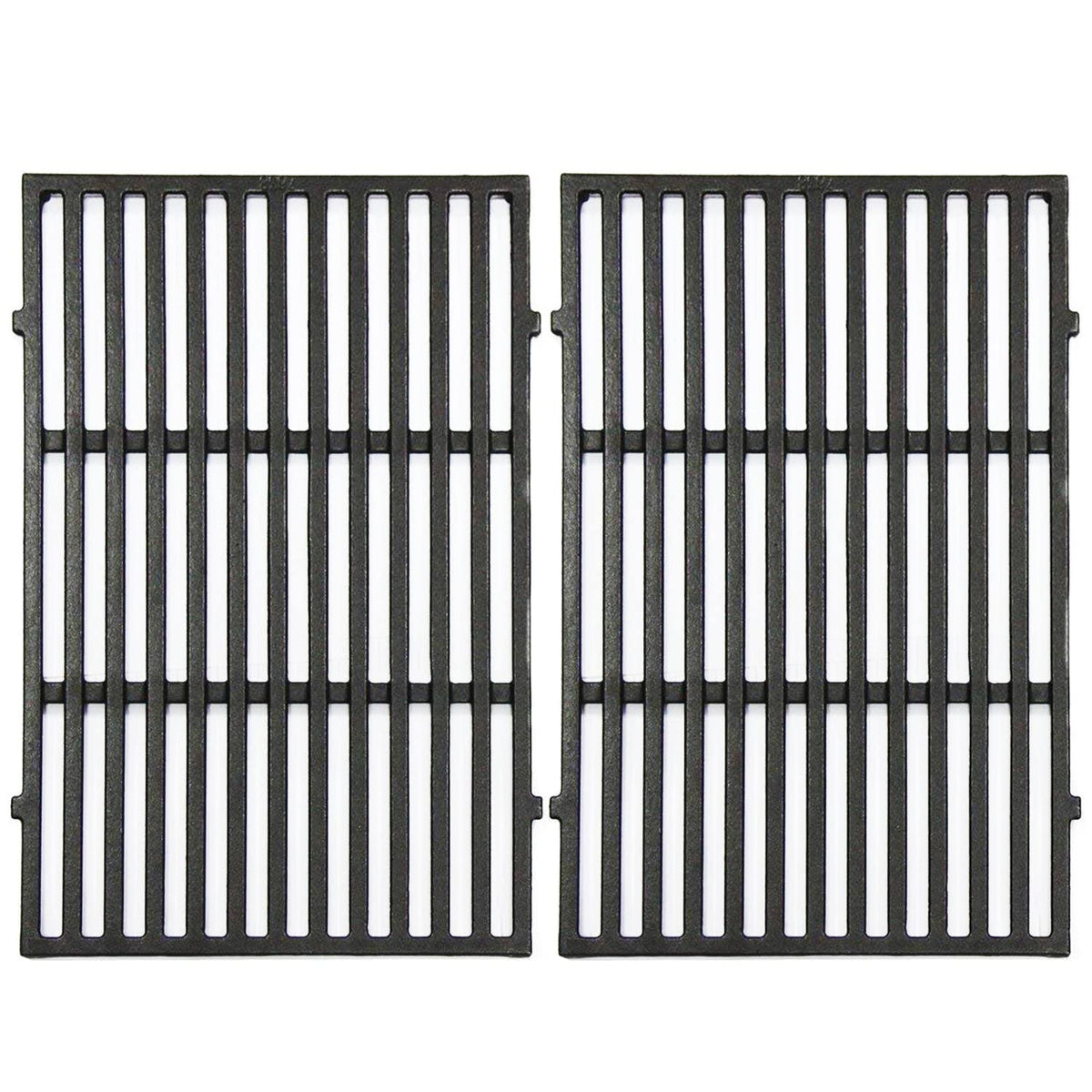 Hongso front view of replacement grates showing fit and finish