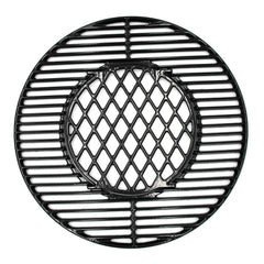 Hongso front view of 21.5-inch grate showing full cooking surface and better searing
