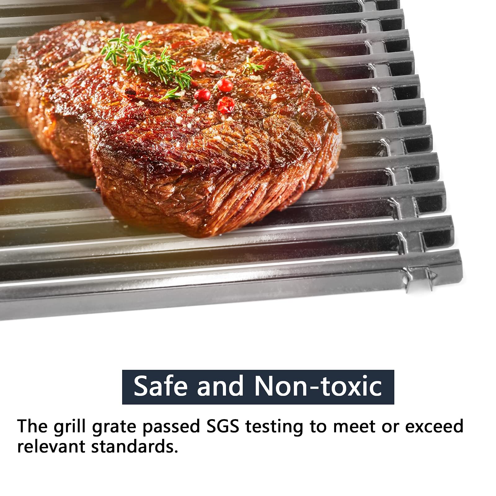 Hongso grates after cleaning wet showing simple maintenance and like-new surface