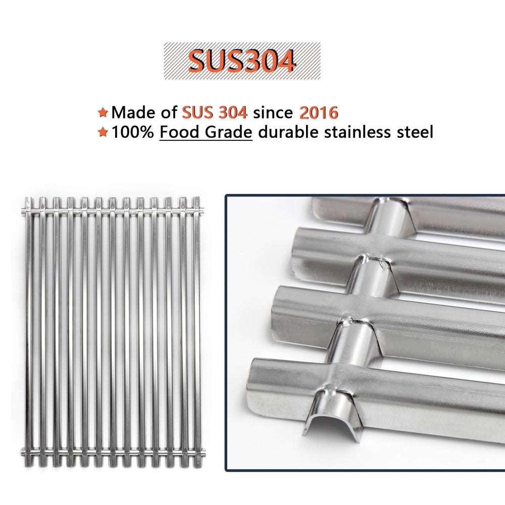 Hongso grates installed in a Weber Genesis demonstrating improved searing performance