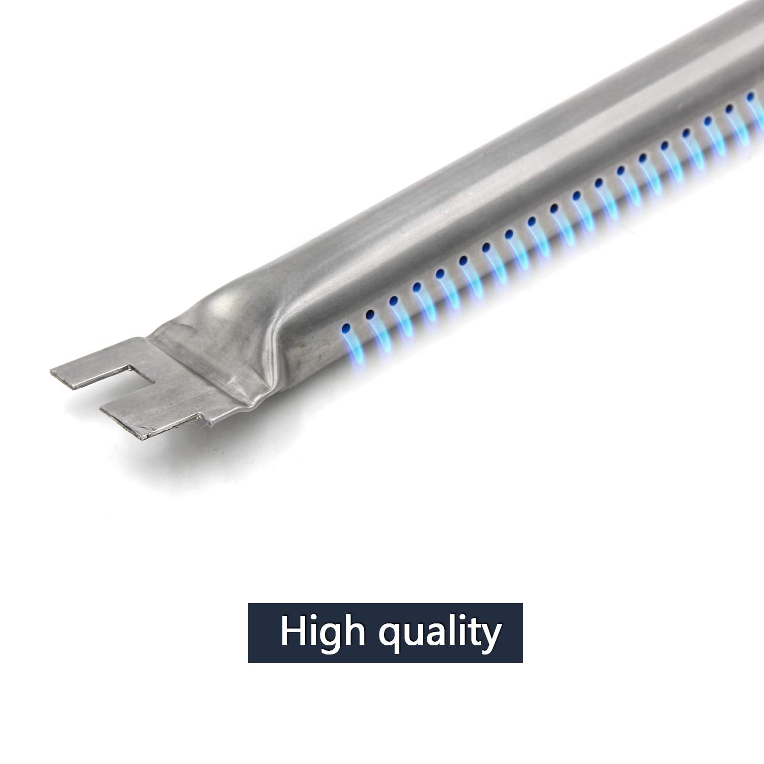 Hongso heat plates catching grease drippings in a grill to protect burners and simplify cleaning