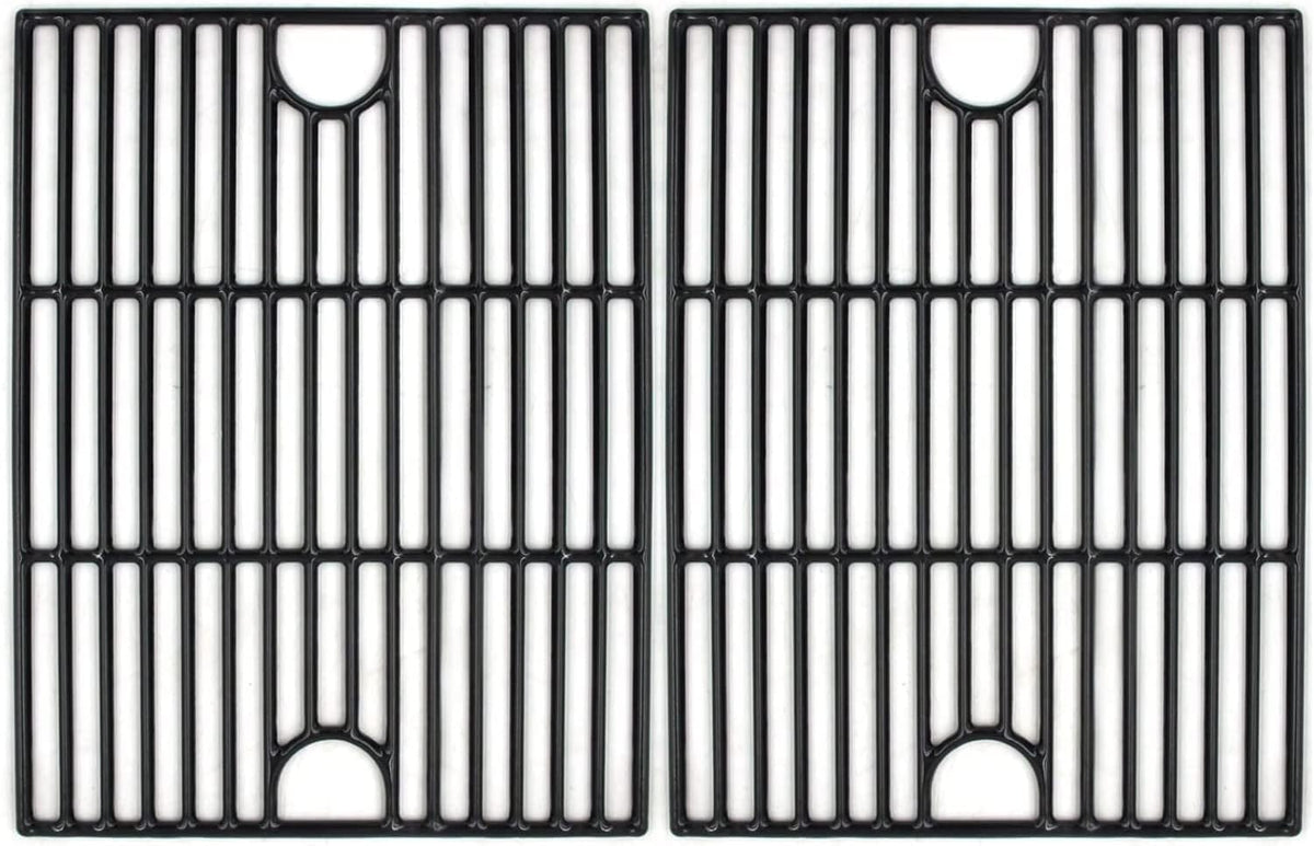 Hongso front view of 17-inch grates showing fit and durable design benefit