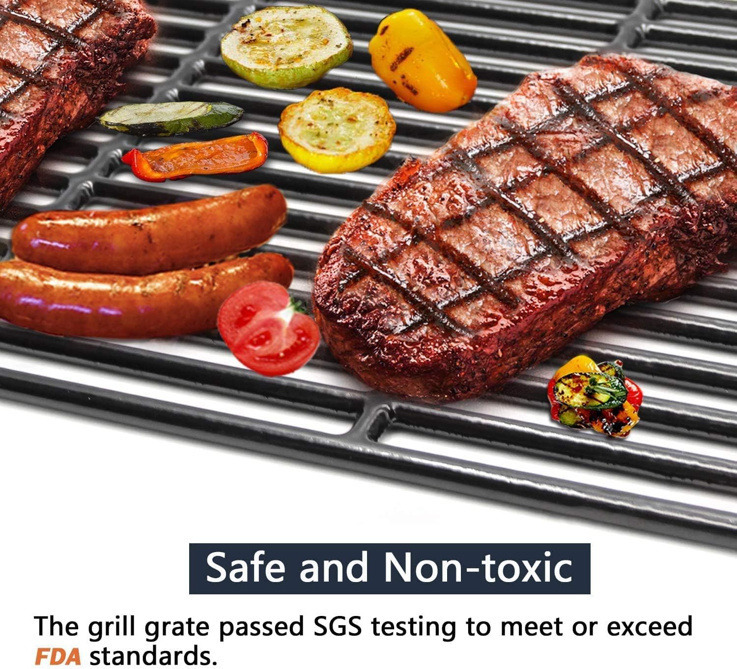 Hongso demo of sear marks on steak showing improved browning and grill lines