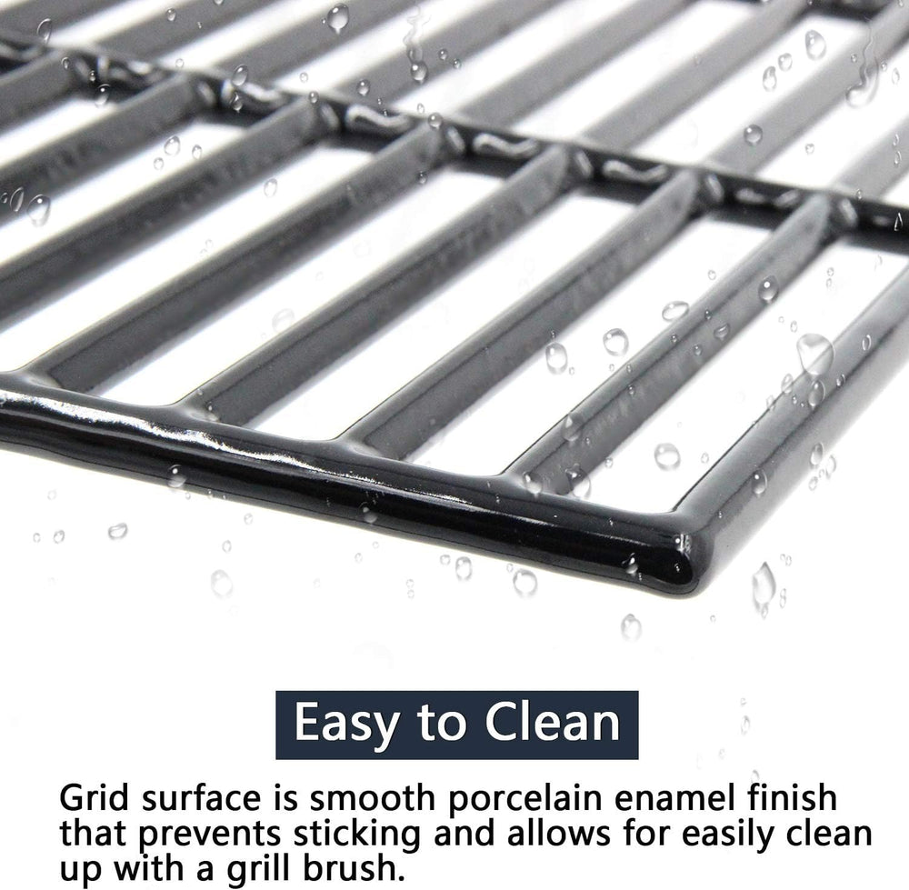 Hongso side profile showing thick cast iron bars for superior heat retention