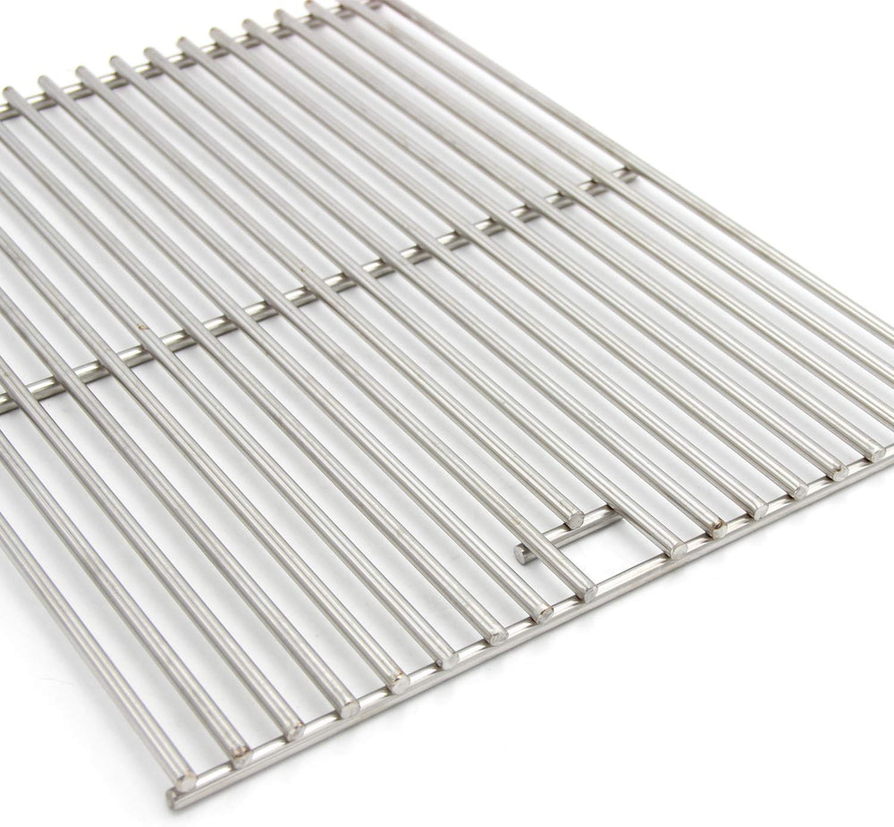 Hongso grates beside ruler showing 17 3/8 inch measurement for accurate fitting