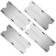 Hongso heat shield front view showing stainless steel fit and protection