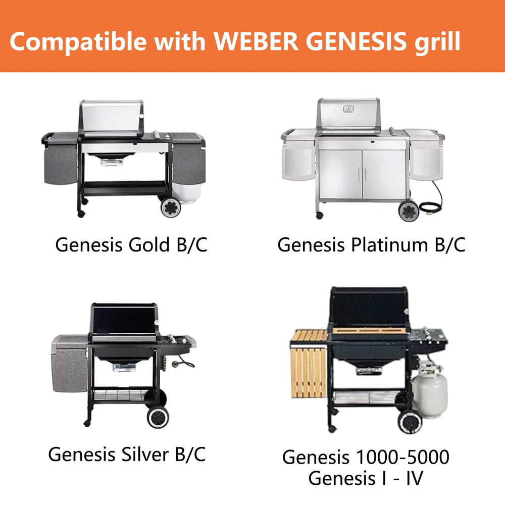 Hongso grates installed with burgers showing even cooking