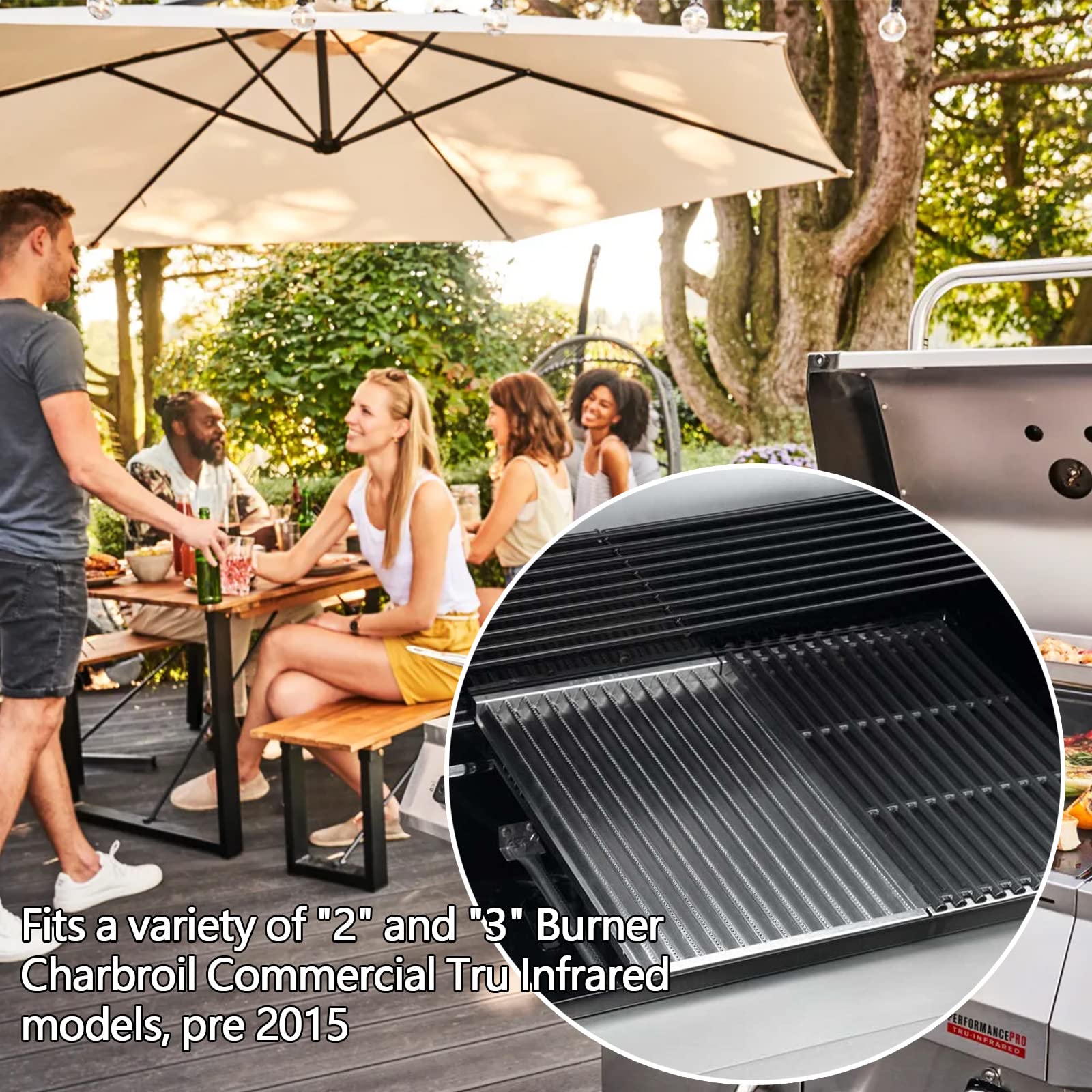 Hongso in backyard grill scene demonstrating reliable cooking performance