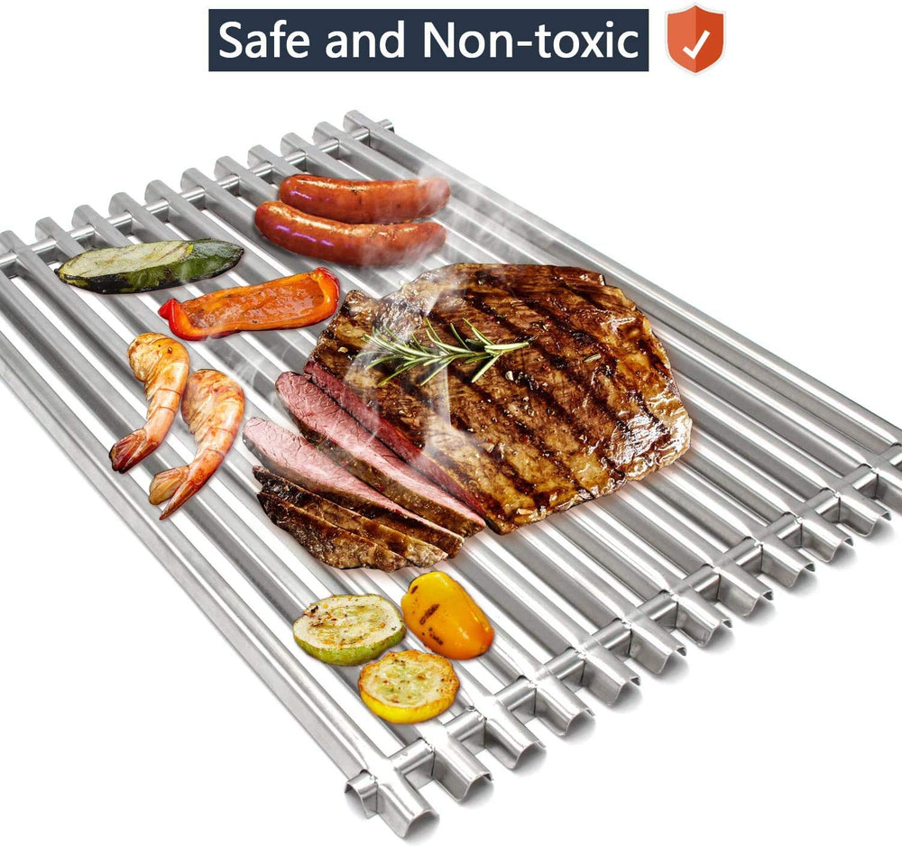 Hongso grates in backyard grill scene illustrating dependable performance for family meals