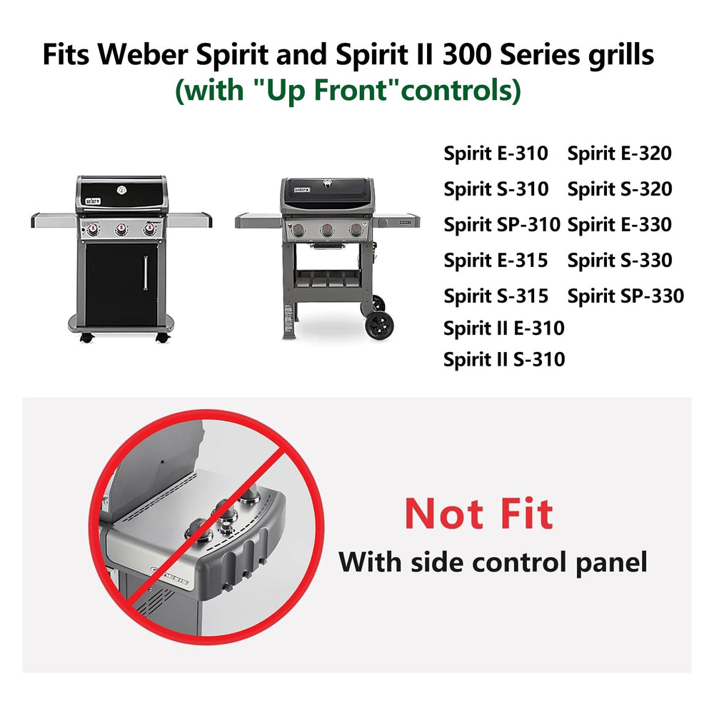 Hongso parts staged with a restored Weber grill in backyard showing renewed performance and confidence benefit