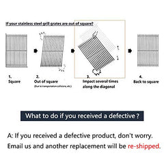 Hongso grates installed on grill with food showing even heat and searing