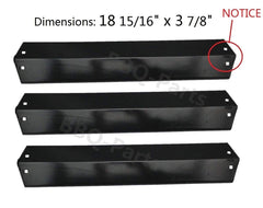Hongso porcelain steel heat plate detail showing thick 20 GA material for even heat