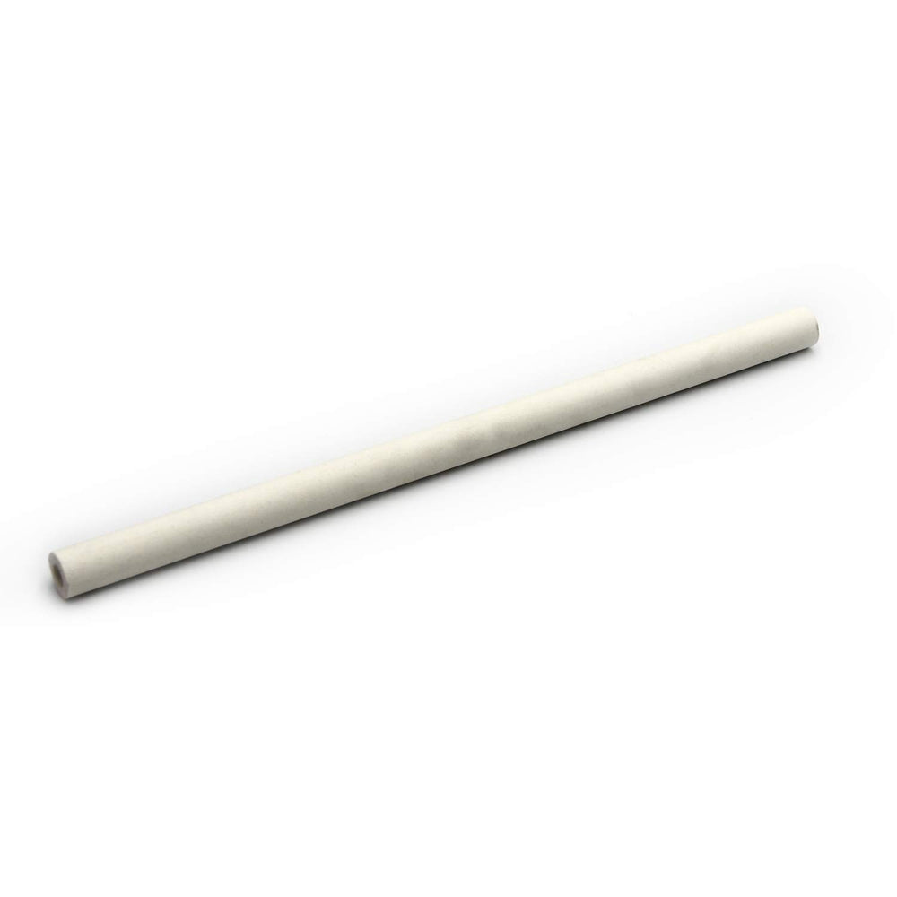 Hongso ceramic rods shielding burner closeup showing reduced flare-ups and protection