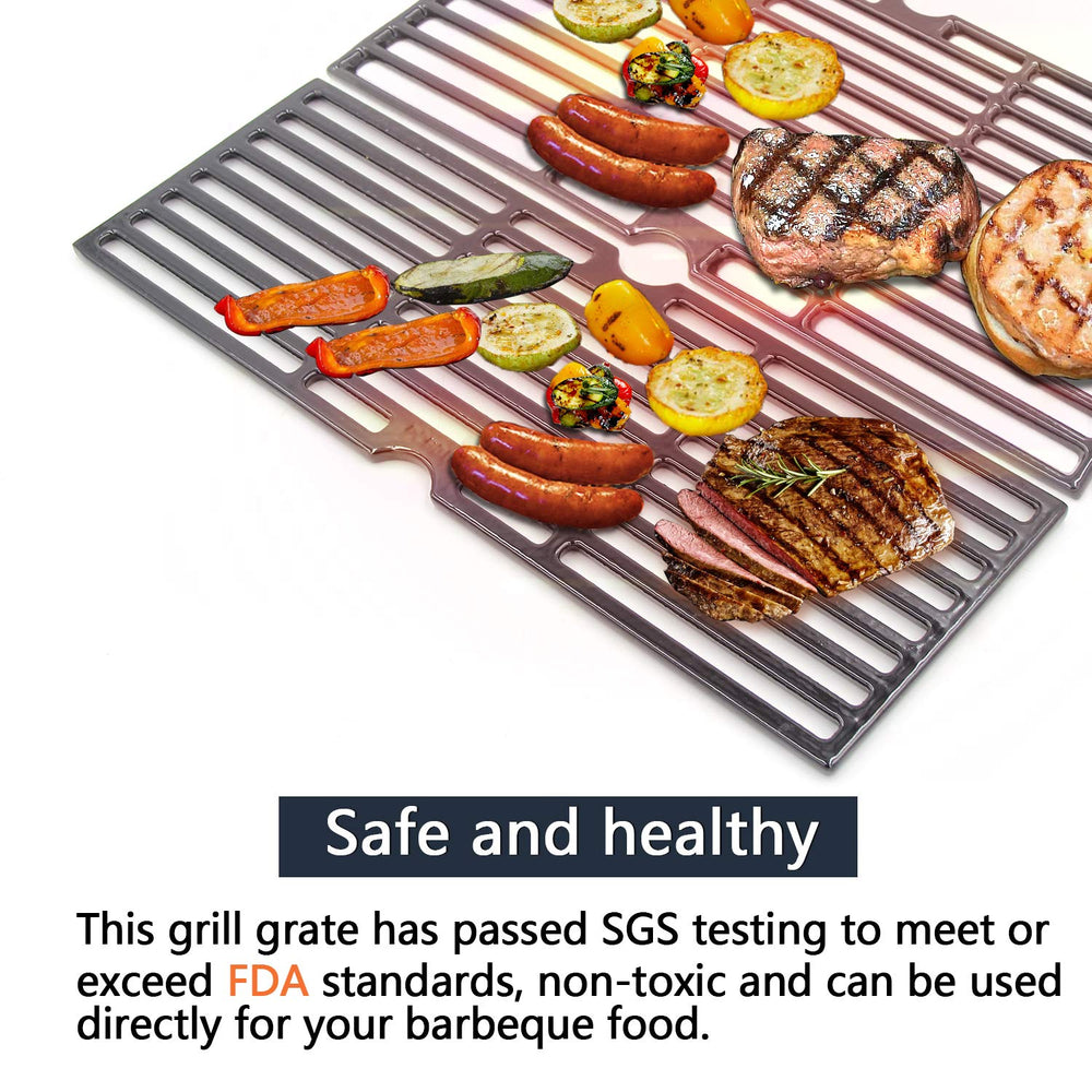 Hongso grates beside ruler showing 18 1/16" size for accurate fit
