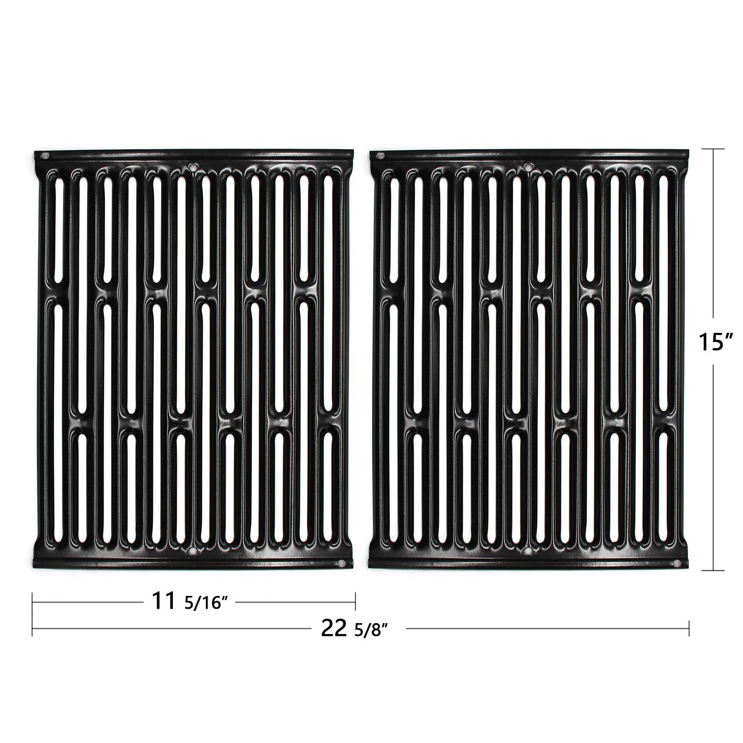 Hongso side profile showing grate thickness and precise fit guide