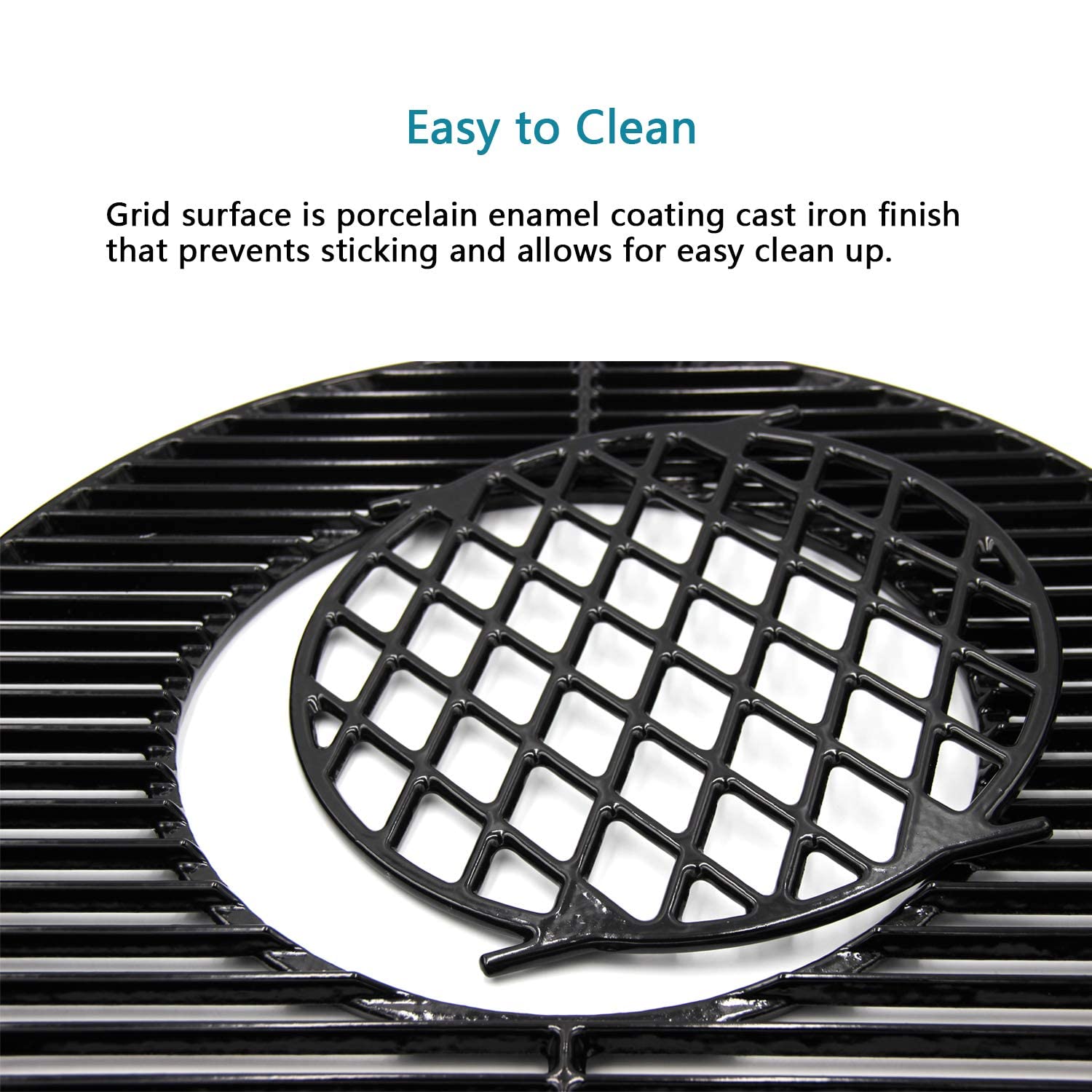 Hongso side profile showing thick cast iron ribs for superior heat retention
