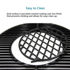 Hongso side profile showing thick cast iron ribs for superior heat retention