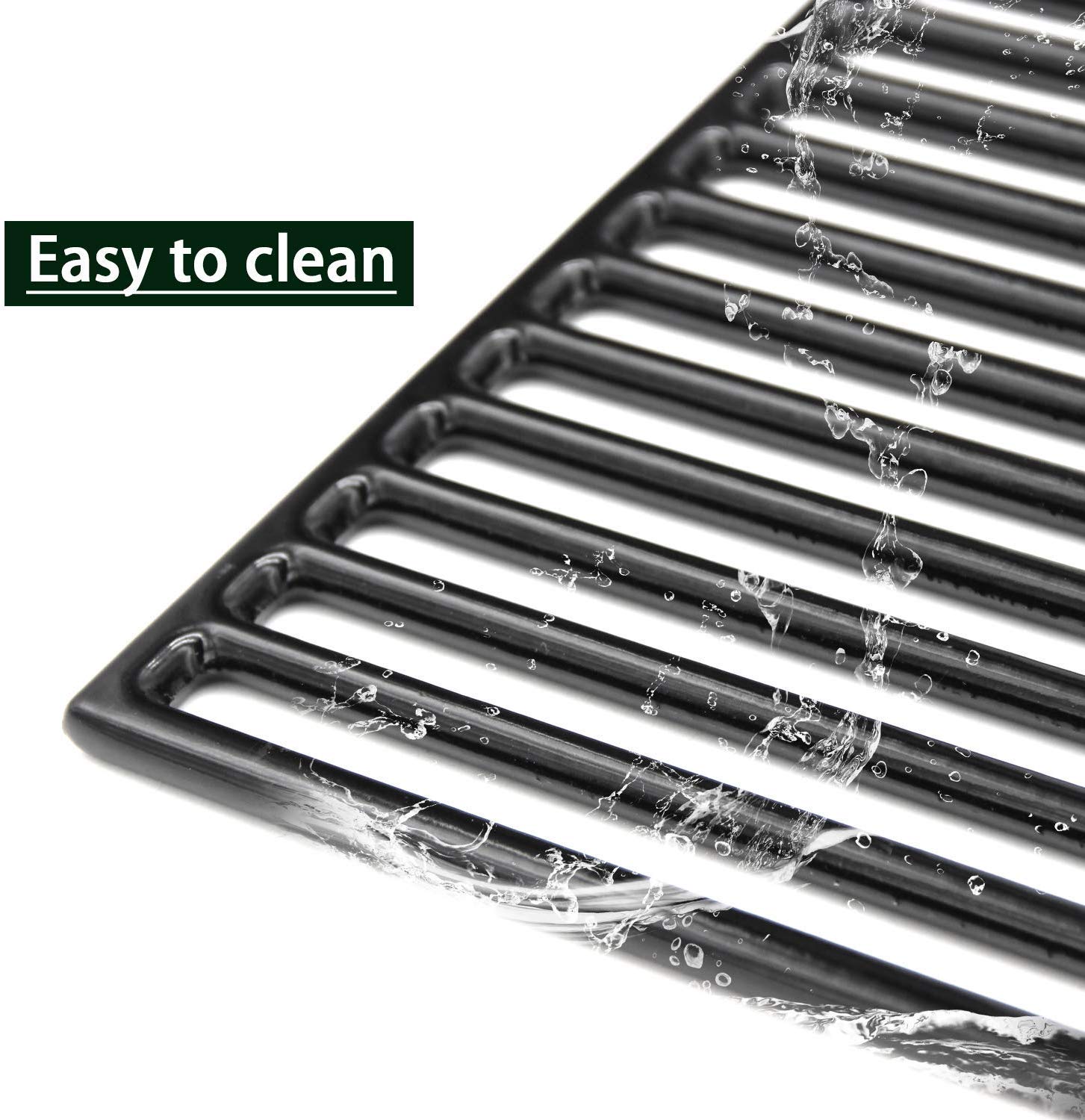 Hongso grates beside ruler showing exact dimensions for correct fit benefit