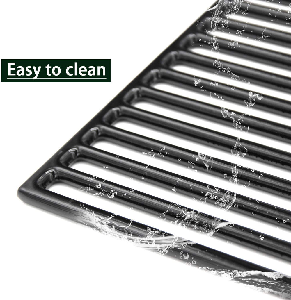 Hongso grates beside ruler showing exact dimensions for correct fit benefit