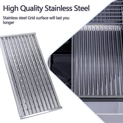 Hongso stainless-steel texture detail showing durable corrosion resistance