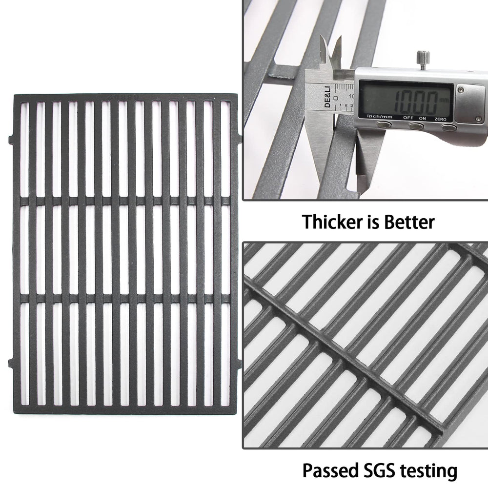 Hongso three-piece assembled grill grates restoring full cooking surface