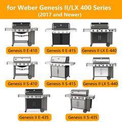 Hongso three-piece grates assembled recreating full Genesis II cooking area