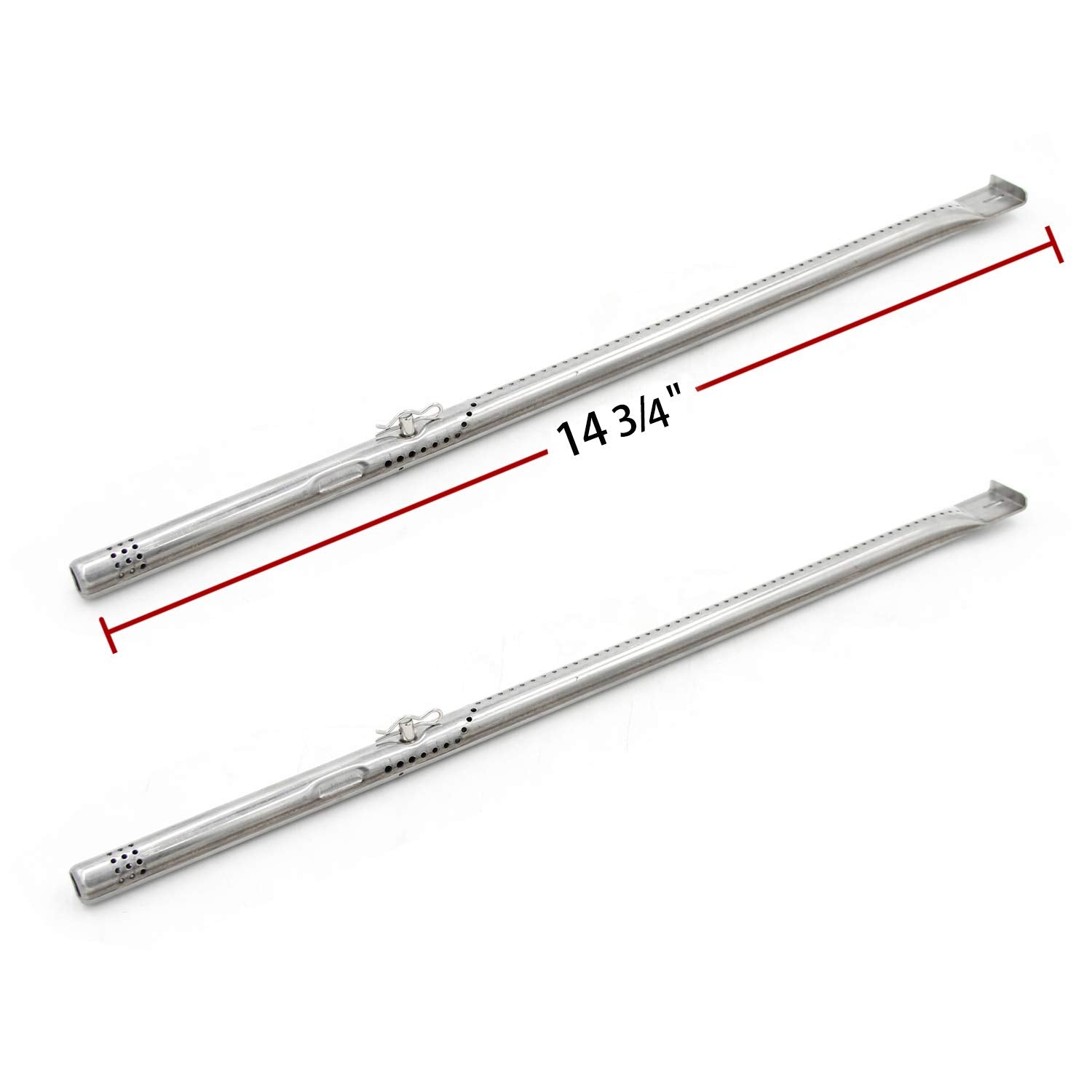 Hongso tube burner detail highlighting ports and durable stainless-steel construction