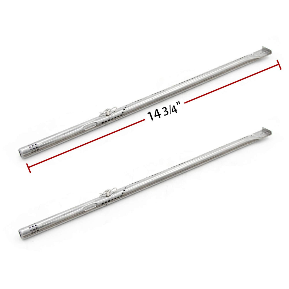 Hongso tube burner detail highlighting ports and durable stainless-steel construction