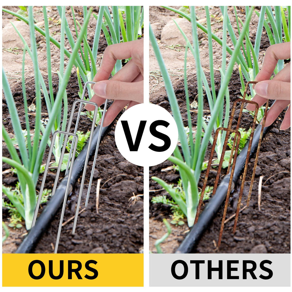 HongWay beveled tip detail enabling easier soil penetration benefit