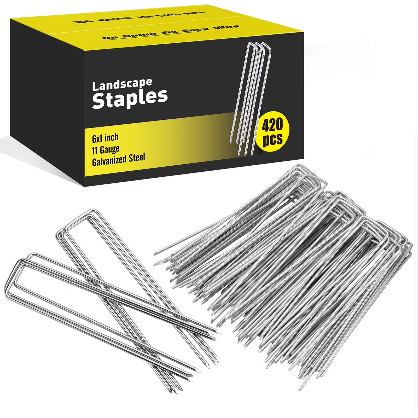 HongWay front packaging showing 420-pack staples and clear count benefit