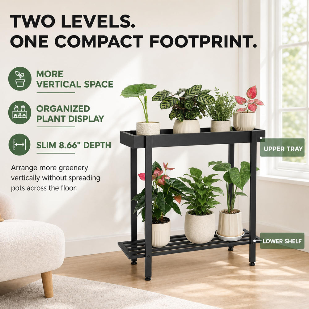 Honla bottom tier with greenery showing stable lower-level planting benefit