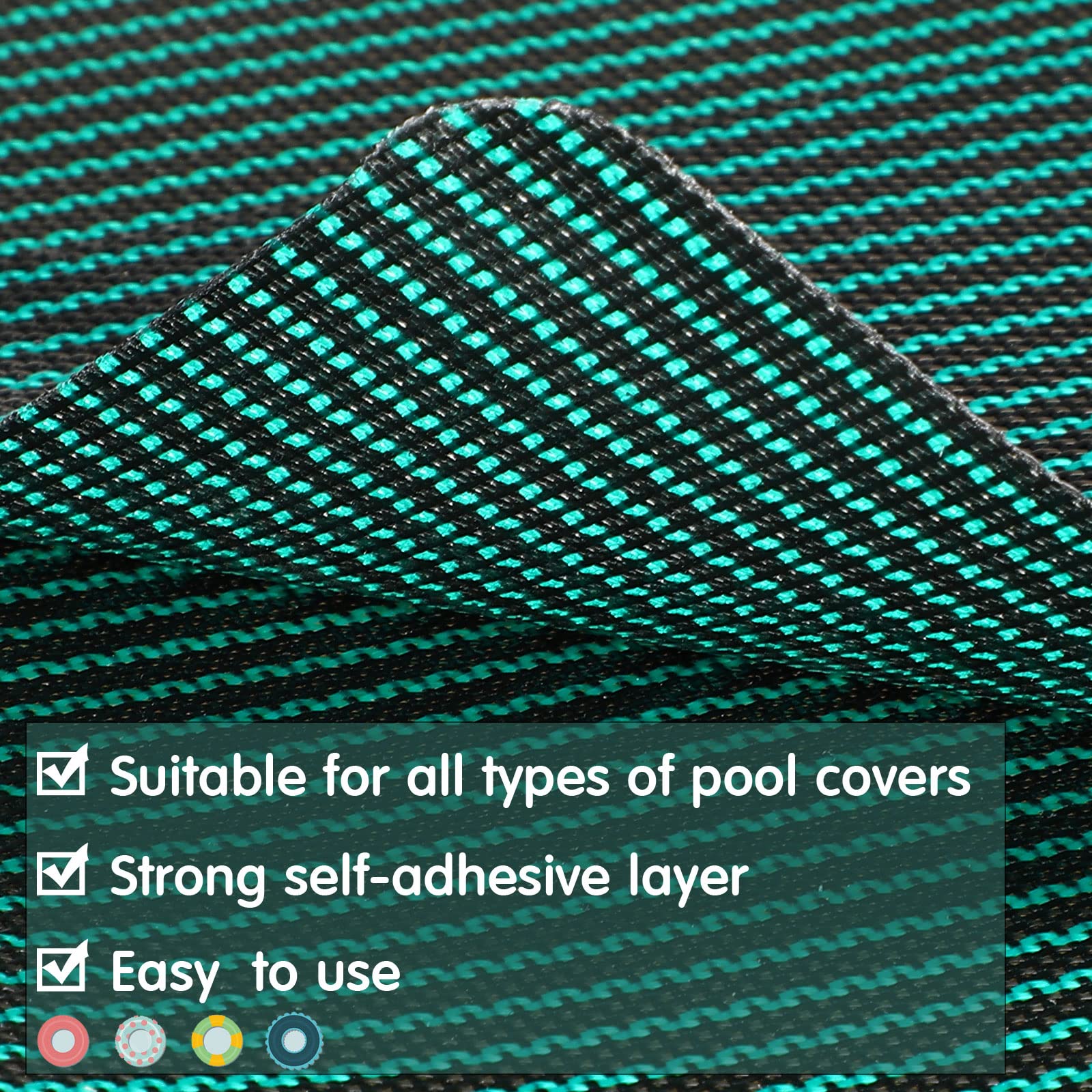 Honoson double-sided patches on tear showing reinforced hold and greater strength