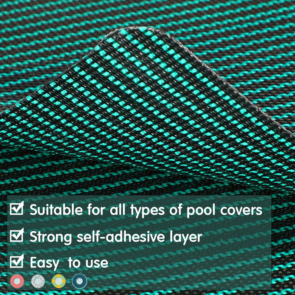 Honoson double-sided patches on tear showing reinforced hold and greater strength