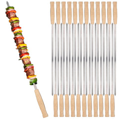 HONSHEN front view of 24 skewers pack showing full set benefit