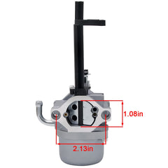 HOOAI carburetor top detail highlighting float bowl and fuel inlet for reliable fuel delivery
