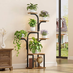 HOOBRO adjustable three-head grow light detail showing targeted illumination for plants