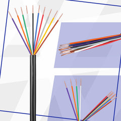 Hoolerry closeup of solid copper conductor end showing reliable electrical connection