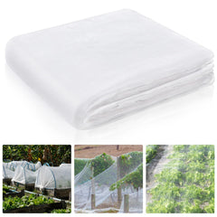 Hoolerry front panel showing full 20x25 ft mesh protecting plants