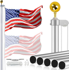 Hooomyai full-height pole installed showing durable display benefit
