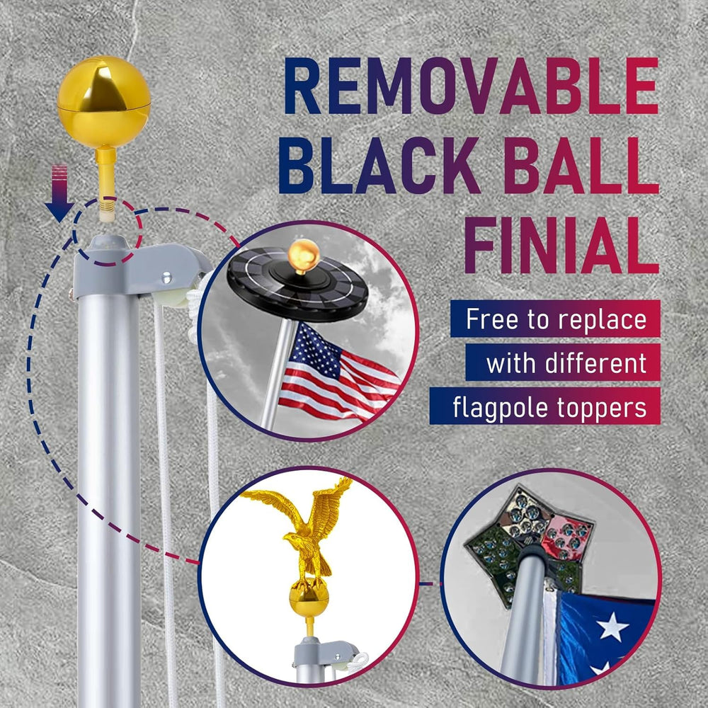 Hooomyai gold ball ornament and horn for polished finish benefit