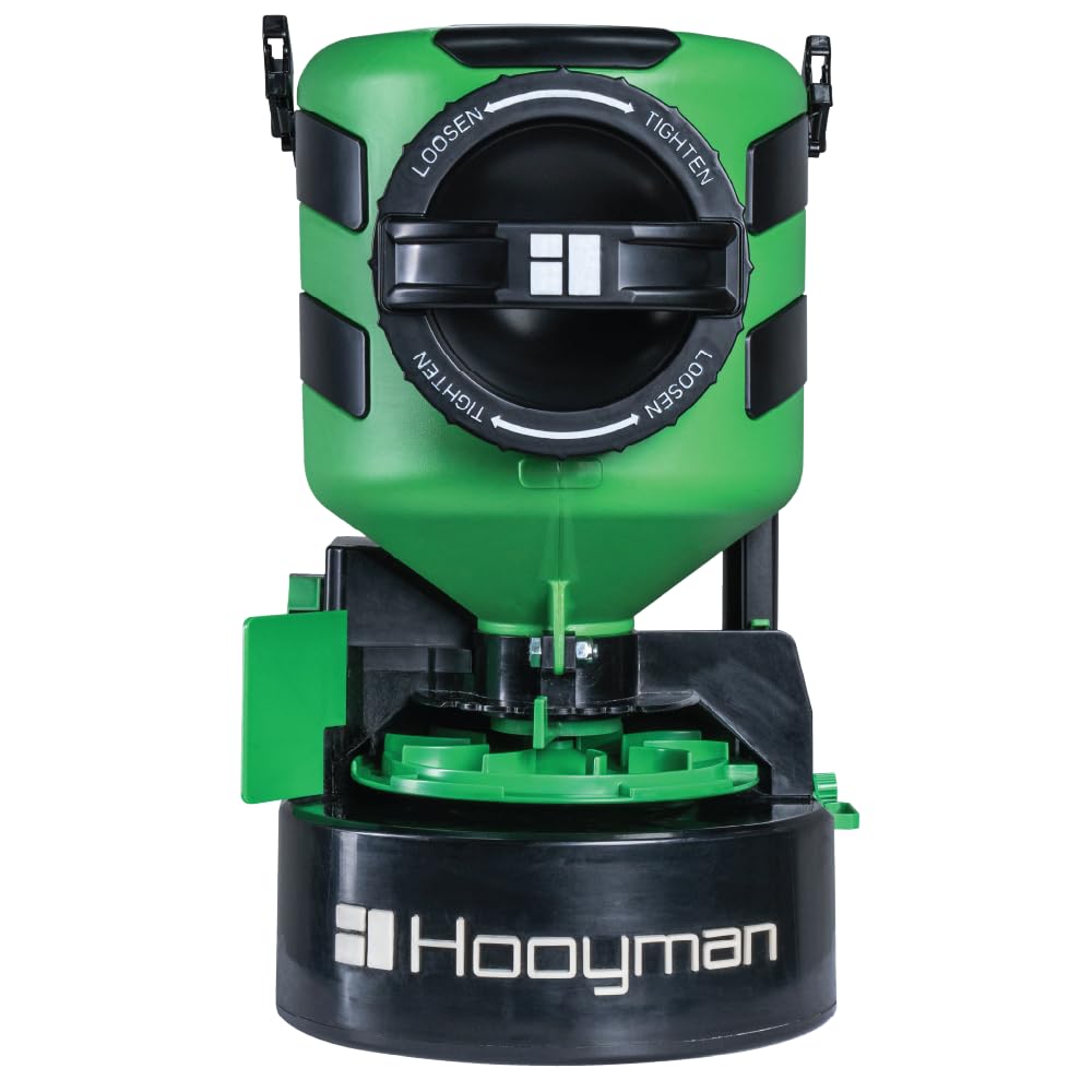 Hooyman chest spreader front view showing compact design and quick control benefit