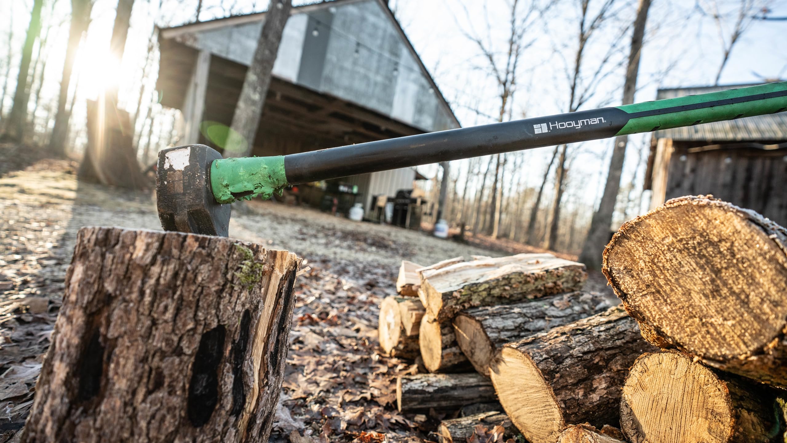 Hooyman convex blade edge detail highlighting durable, long-lasting grind