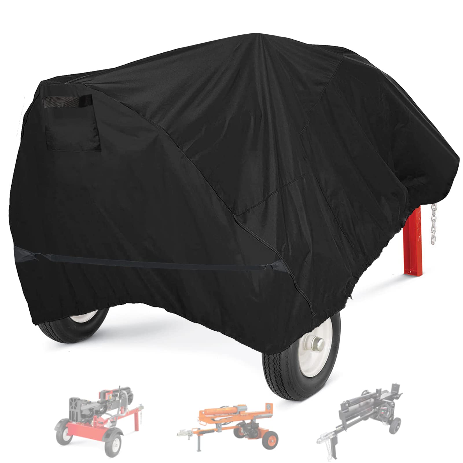 Hoqqf cover front view showing full coverage and weather protection