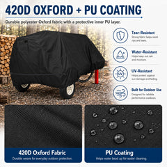 Hoqqf cover rear vent close-up promoting airflow and reduced moisture